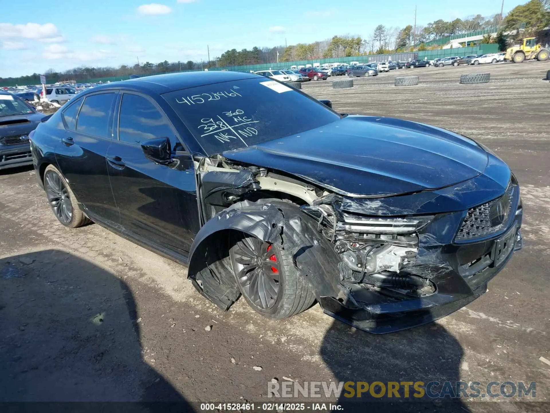1 fotografías del automóvil dañado 19UUB7F06PA003020 ACURA TLX 2023