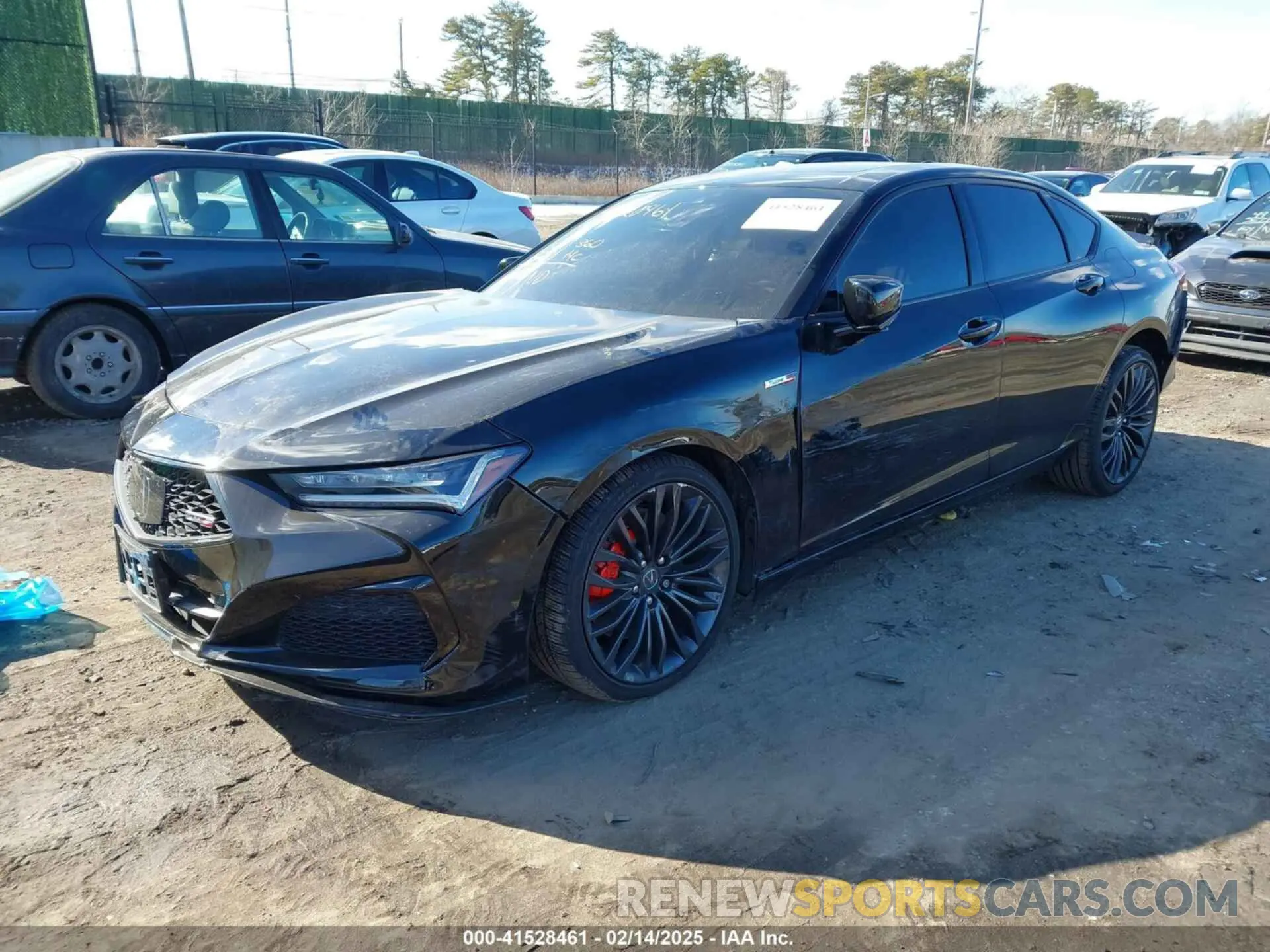 2 fotografías del automóvil dañado 19UUB7F06PA003020 ACURA TLX 2023