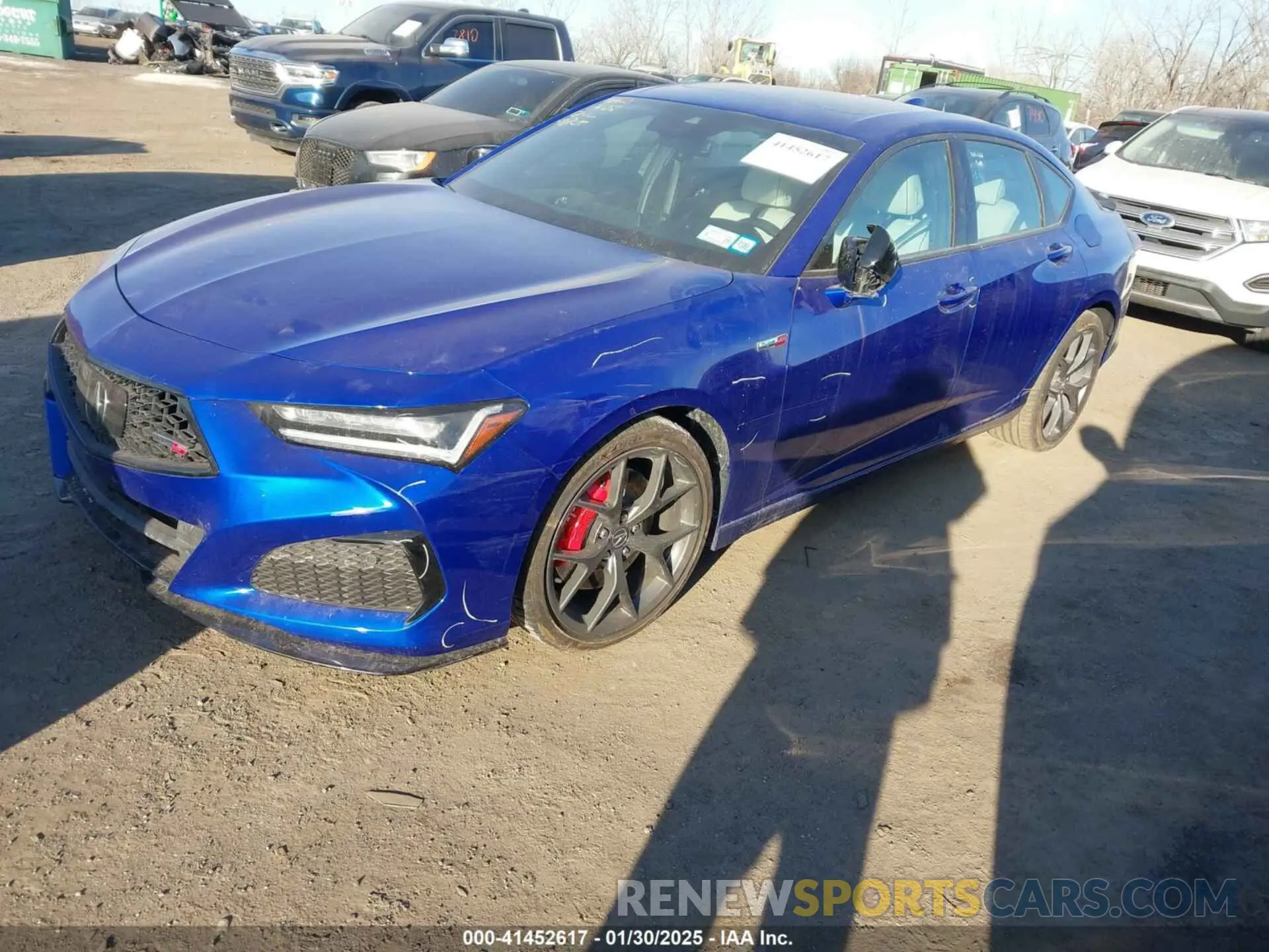2 fotografías del automóvil dañado 19UUB7F91PA000279 ACURA TLX 2023