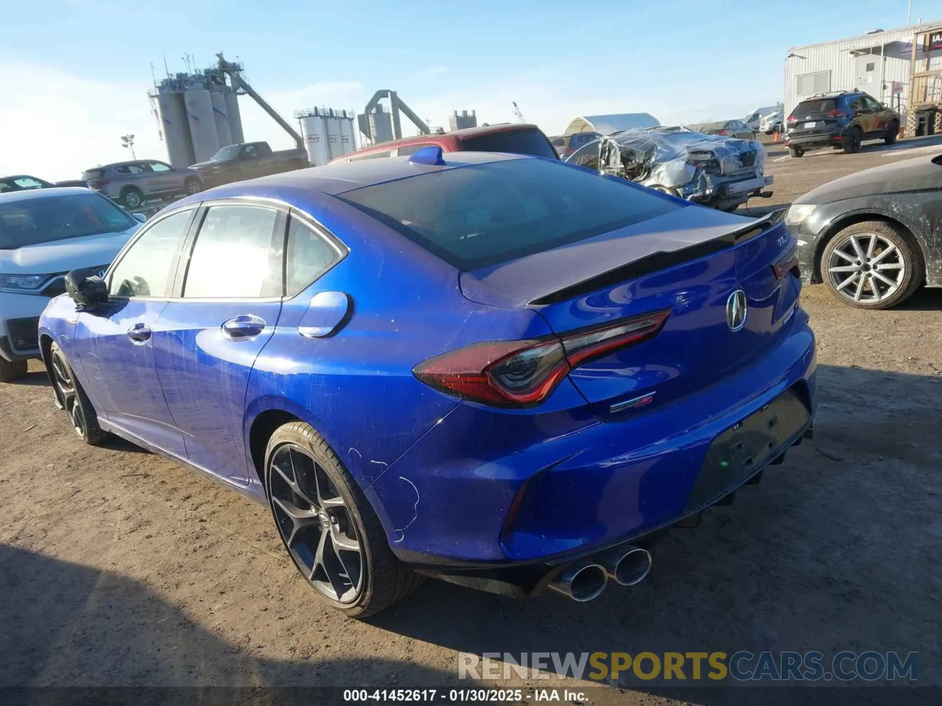 3 fotografías del automóvil dañado 19UUB7F91PA000279 ACURA TLX 2023