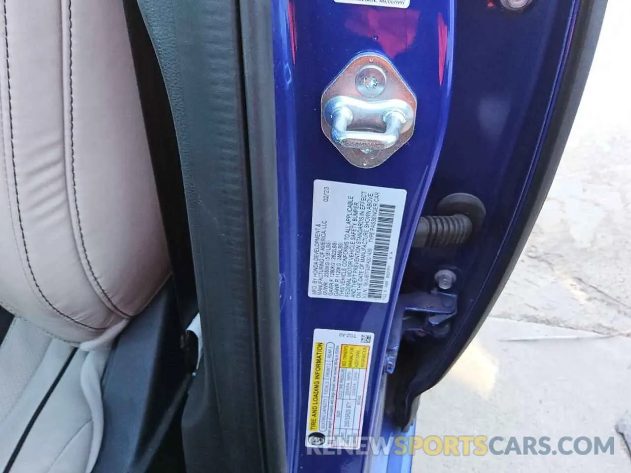 12 fotografías del automóvil dañado 19UUB7F92PA001439 ACURA TLX 2023