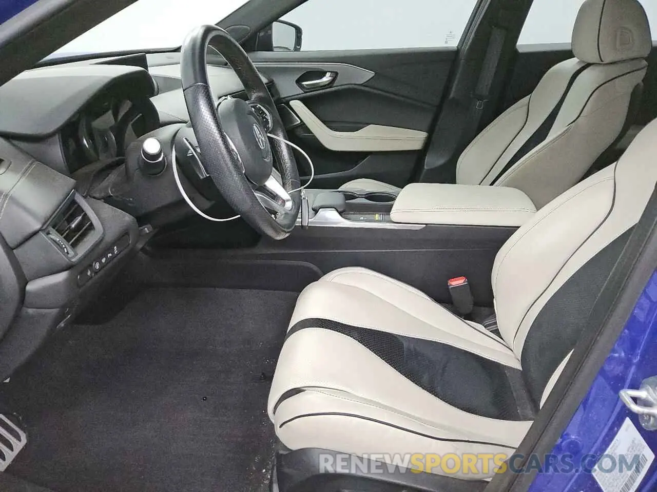7 fotografías del automóvil dañado 19UUB7F92PA001439 ACURA TLX 2023