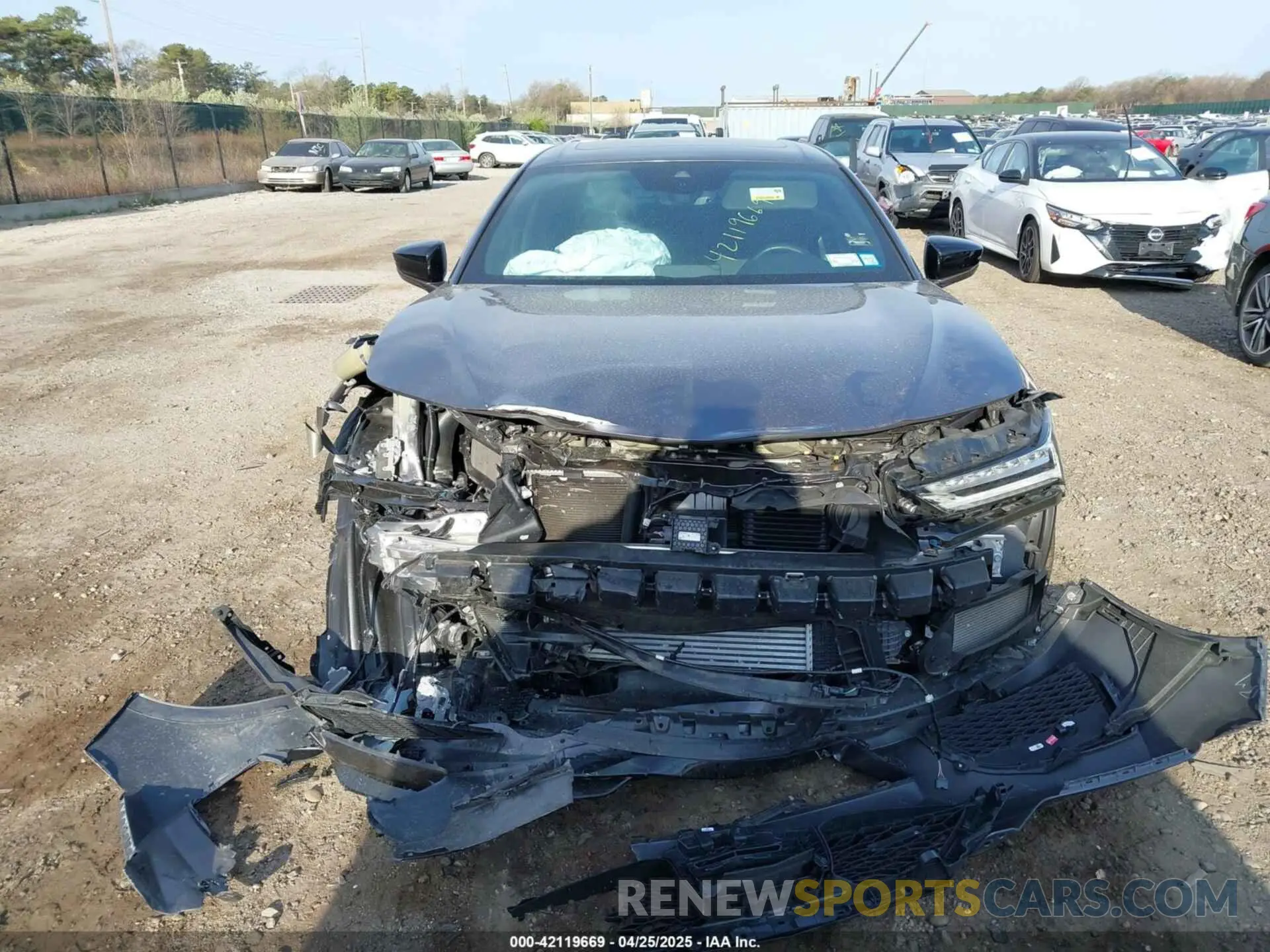 12 fotografías del automóvil dañado 19UUB7F95PA001368 ACURA TLX 2023
