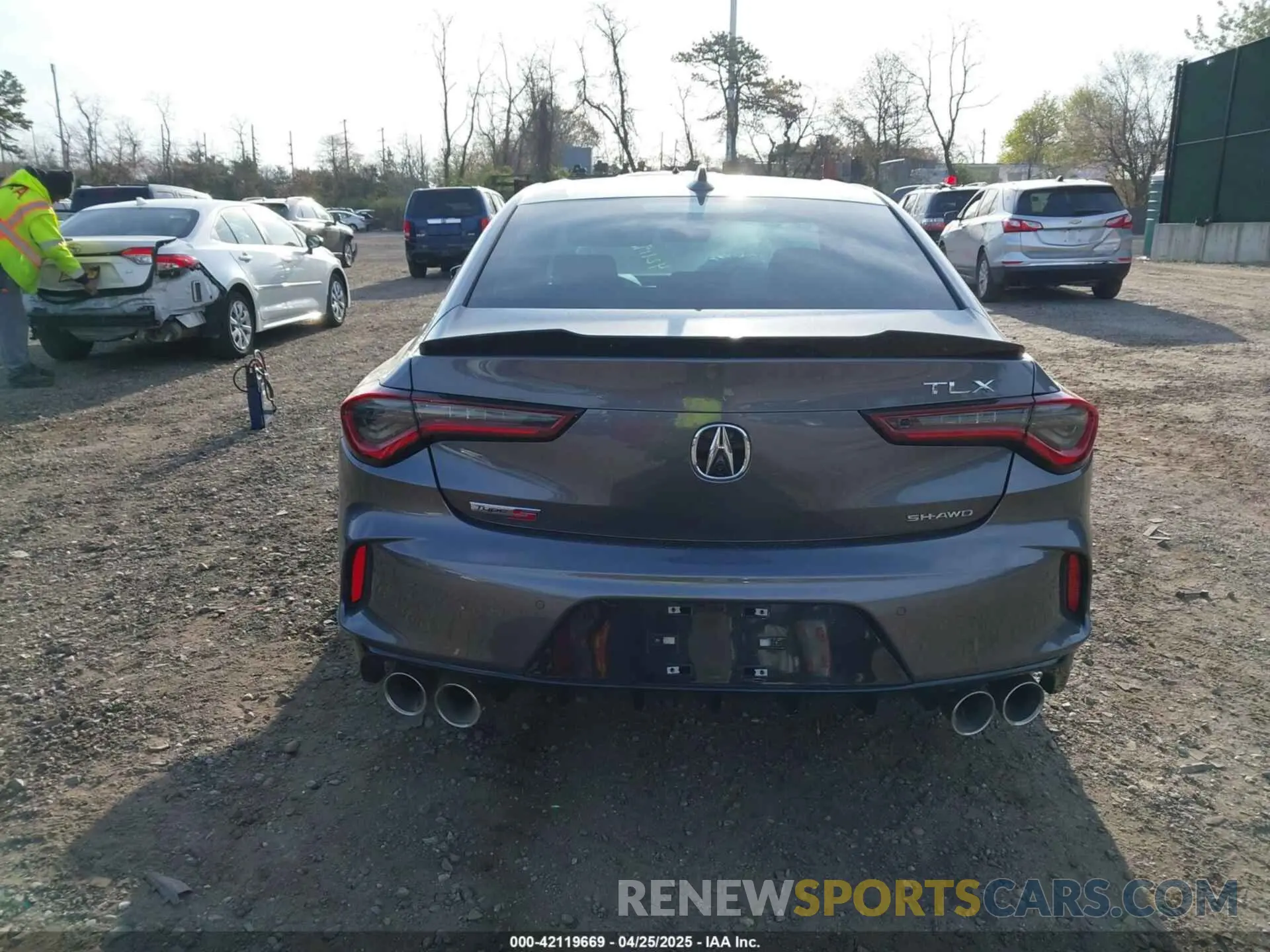 16 fotografías del automóvil dañado 19UUB7F95PA001368 ACURA TLX 2023