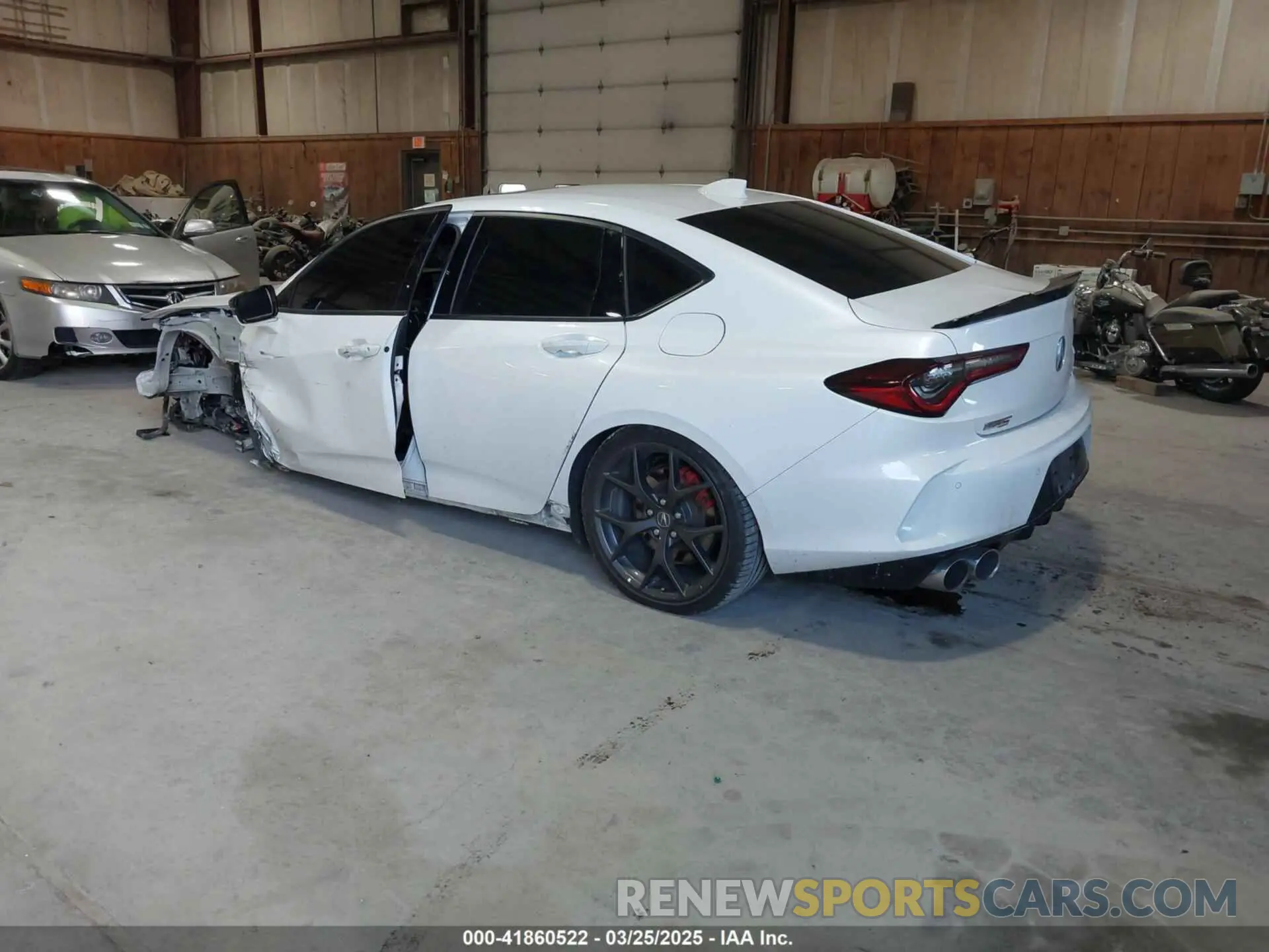 3 fotografías del automóvil dañado 19UUB7F95PA002147 ACURA TLX 2023