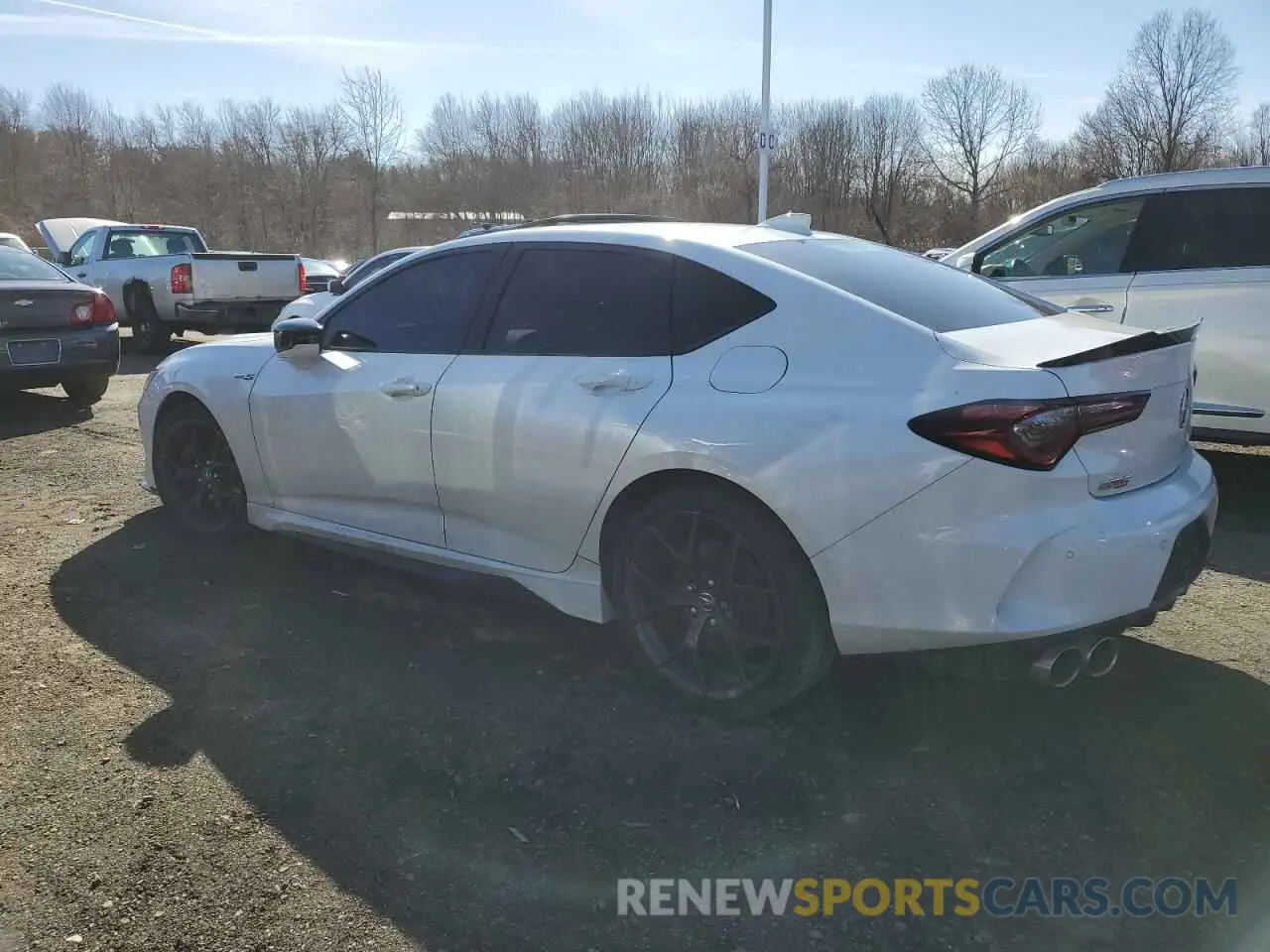 2 fotografías del automóvil dañado 19UUB7F95PA003122 ACURA TLX 2023