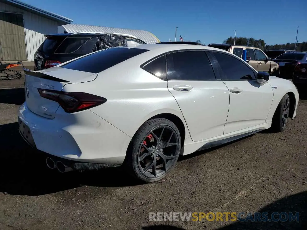 3 fotografías del automóvil dañado 19UUB7F95PA003122 ACURA TLX 2023