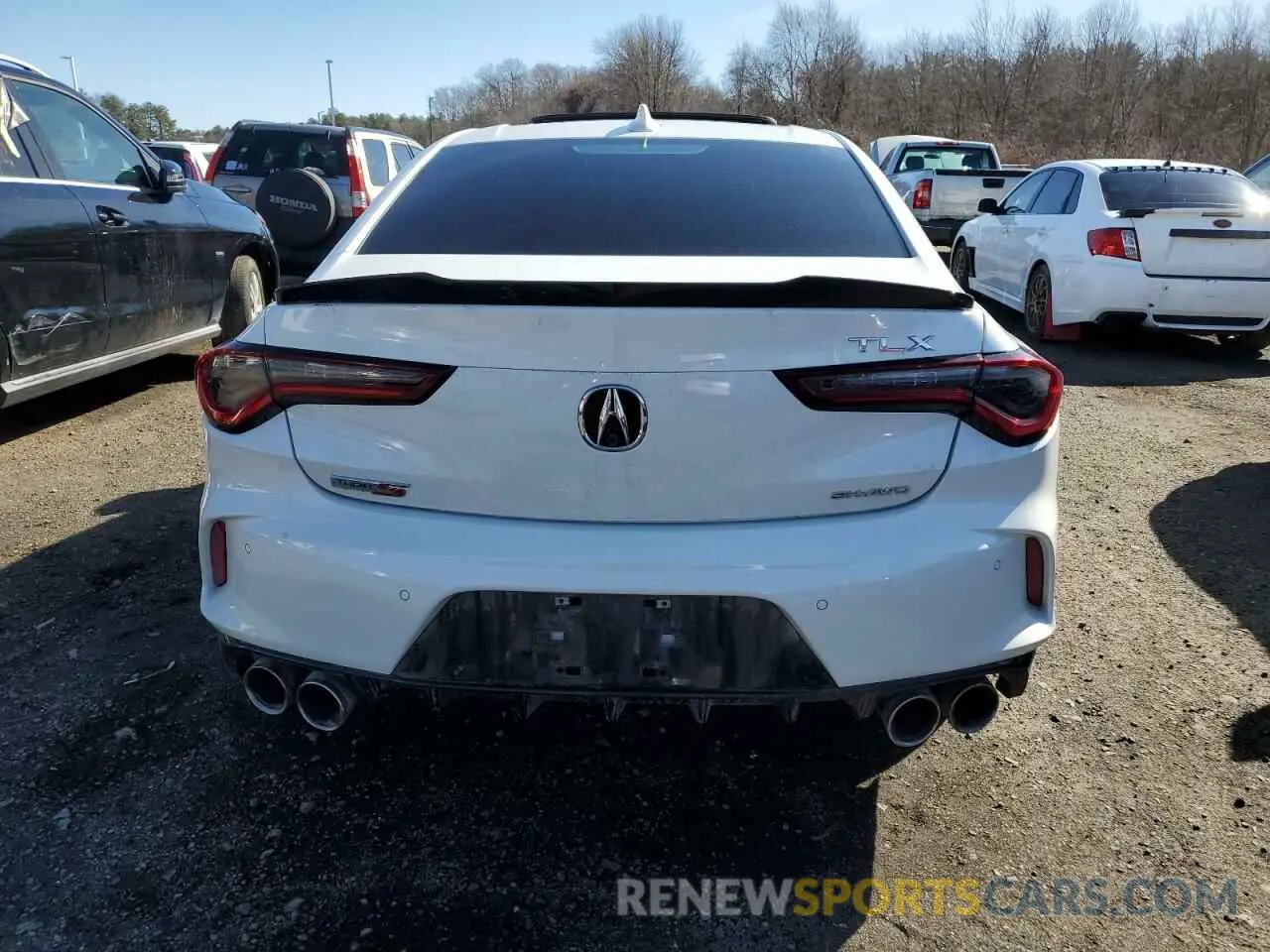 6 fotografías del automóvil dañado 19UUB7F95PA003122 ACURA TLX 2023