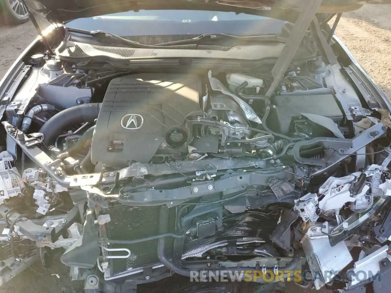 11 fotografías del automóvil dañado 19UUB7F96PA000620 ACURA TLX 2023