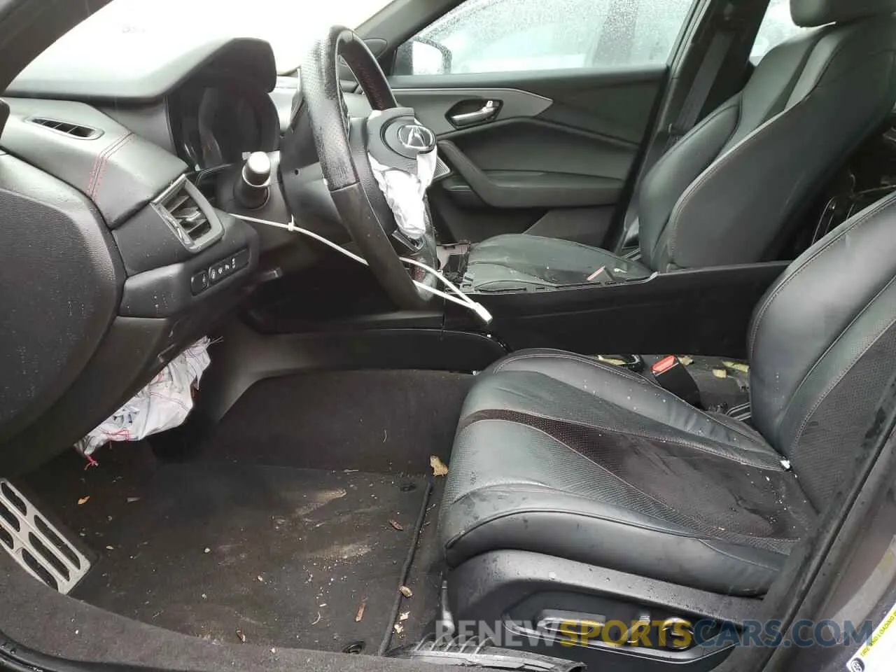 7 fotografías del automóvil dañado 19UUB7F96PA000620 ACURA TLX 2023
