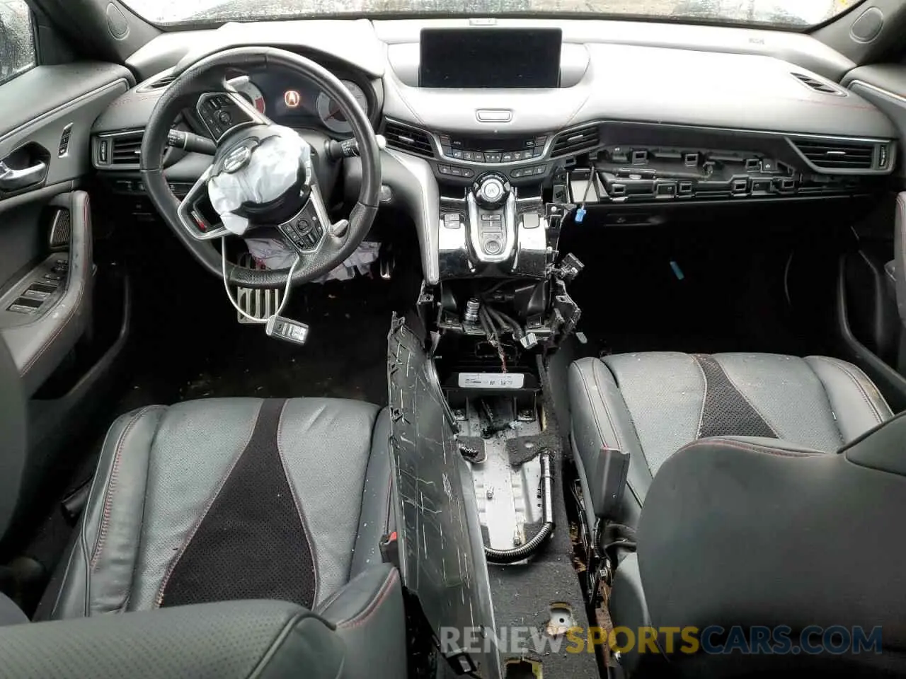 8 fotografías del automóvil dañado 19UUB7F96PA000620 ACURA TLX 2023