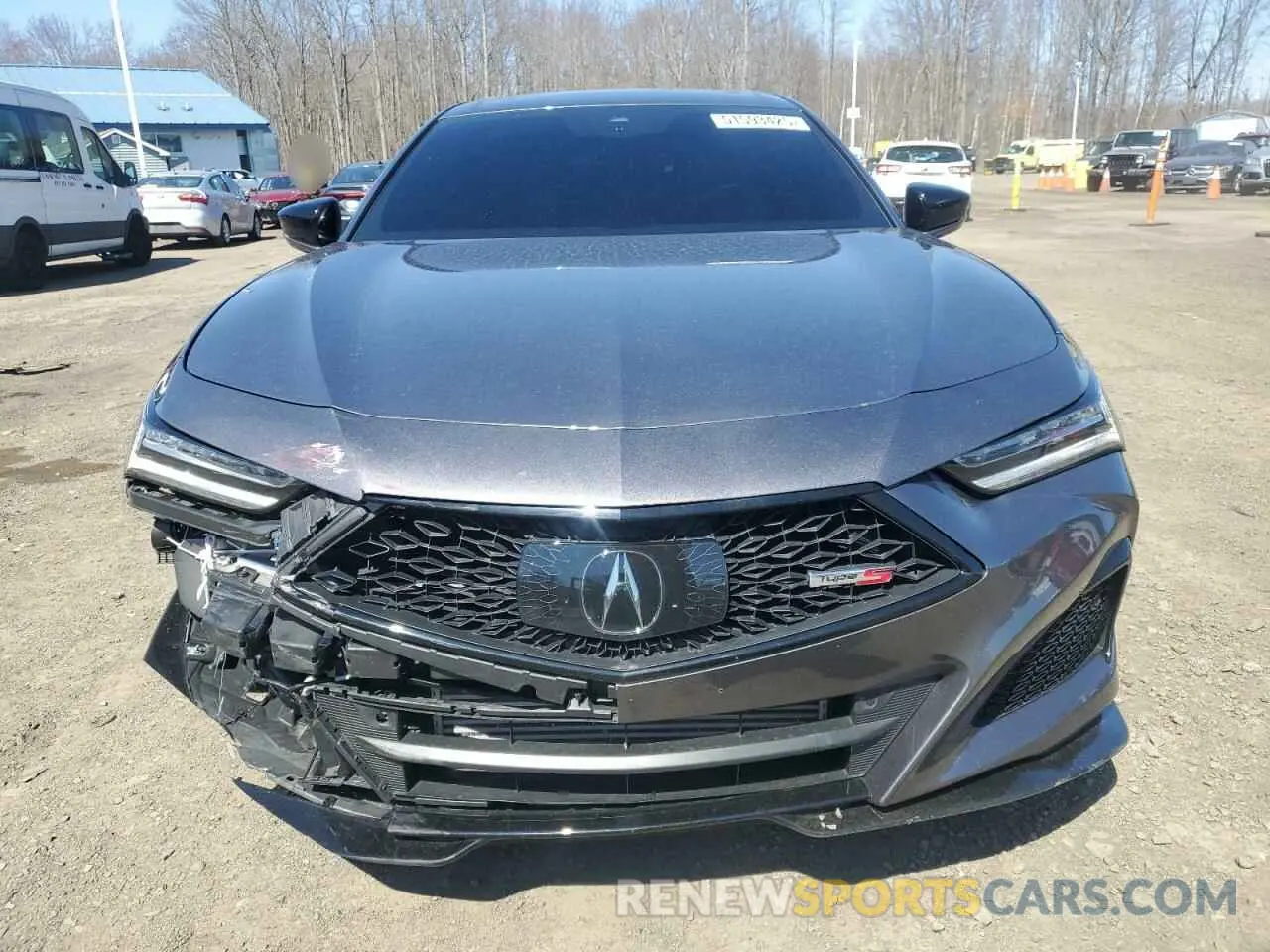 5 fotografías del automóvil dañado 19UUB7F96PA001573 ACURA TLX 2023