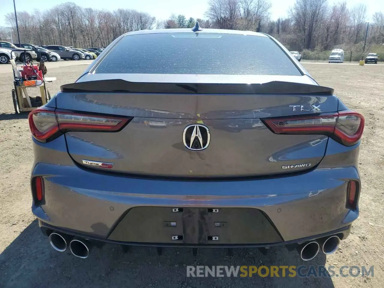 6 fotografías del automóvil dañado 19UUB7F96PA001573 ACURA TLX 2023