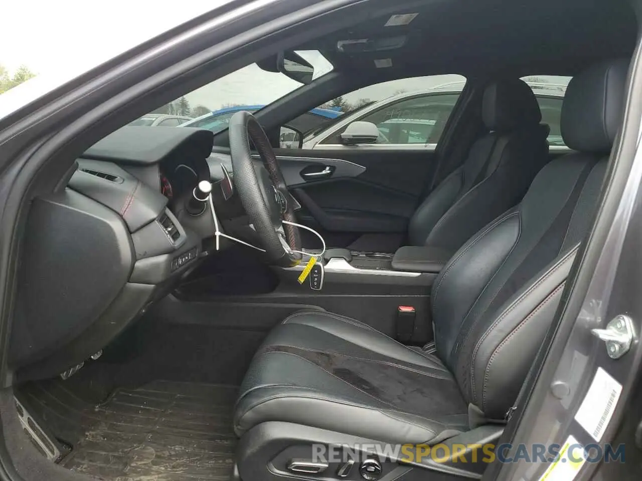 7 fotografías del automóvil dañado 19UUB7F96PA001573 ACURA TLX 2023