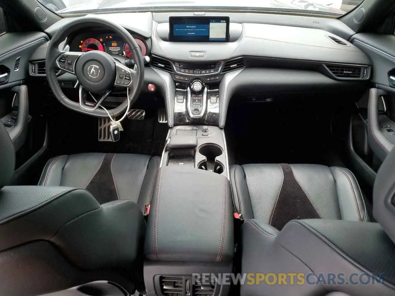 8 fotografías del automóvil dañado 19UUB7F96PA001573 ACURA TLX 2023