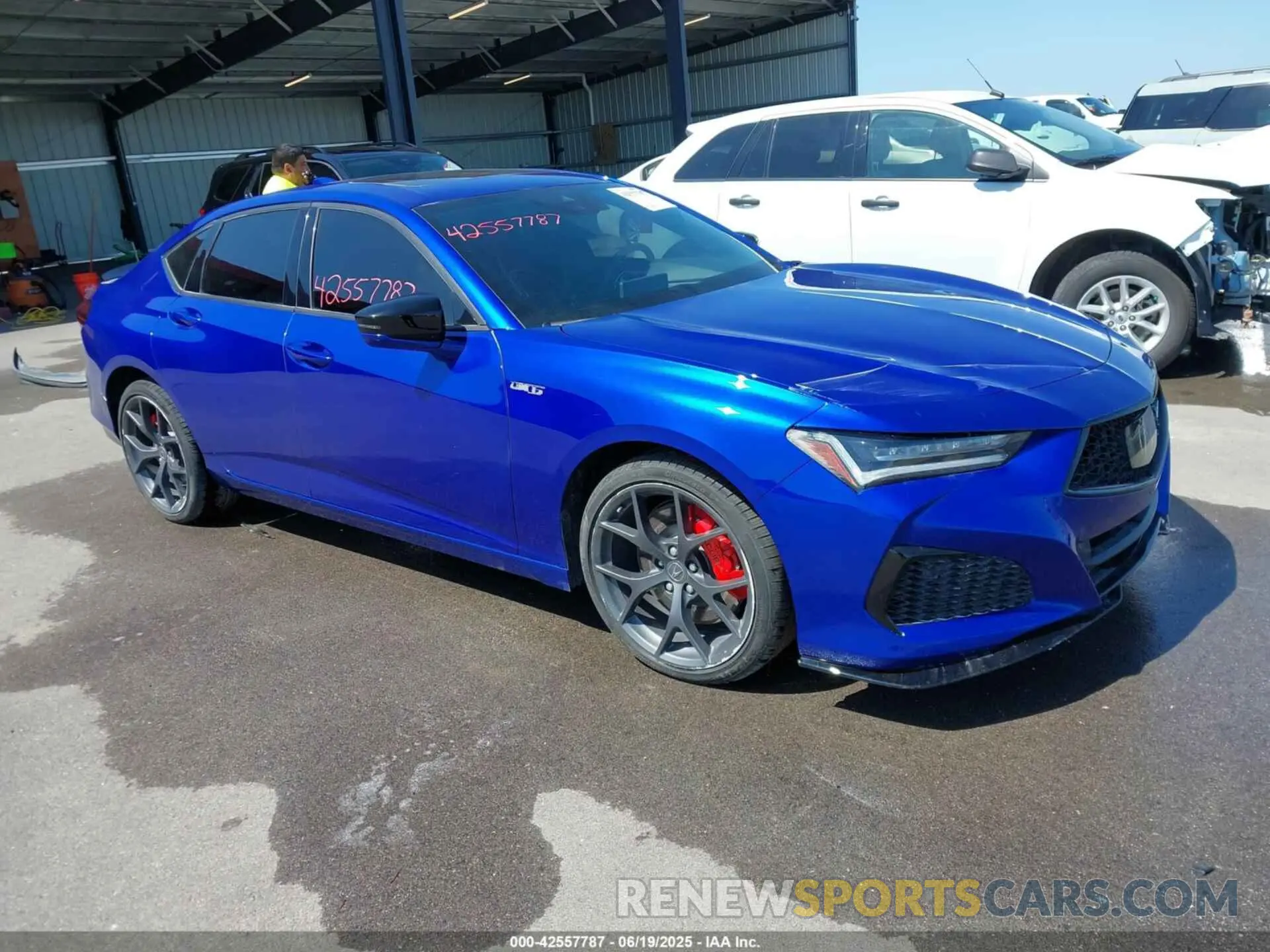 1 fotografías del automóvil dañado 19UUB7F98PA001395 ACURA TLX 2023