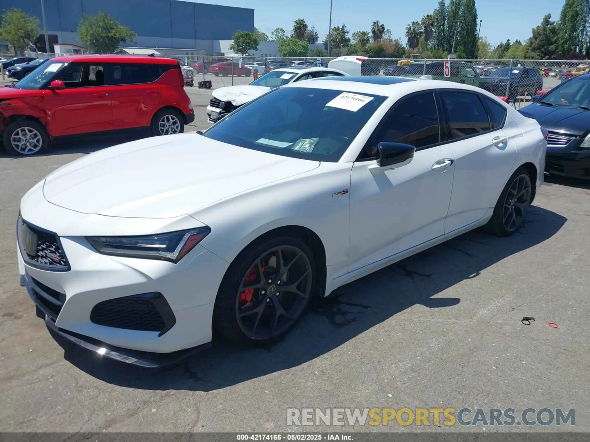 2 fotografías del automóvil dañado 19UUB7F9XPA000295 ACURA TLX 2023