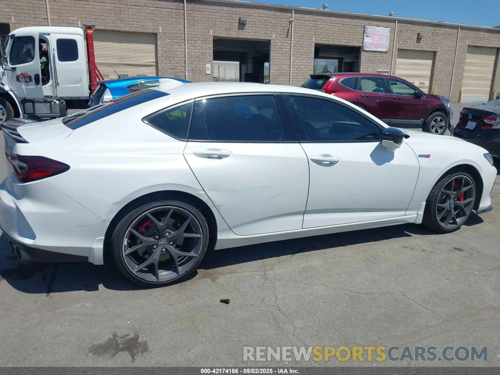 6 fotografías del automóvil dañado 19UUB7F9XPA000295 ACURA TLX 2023
