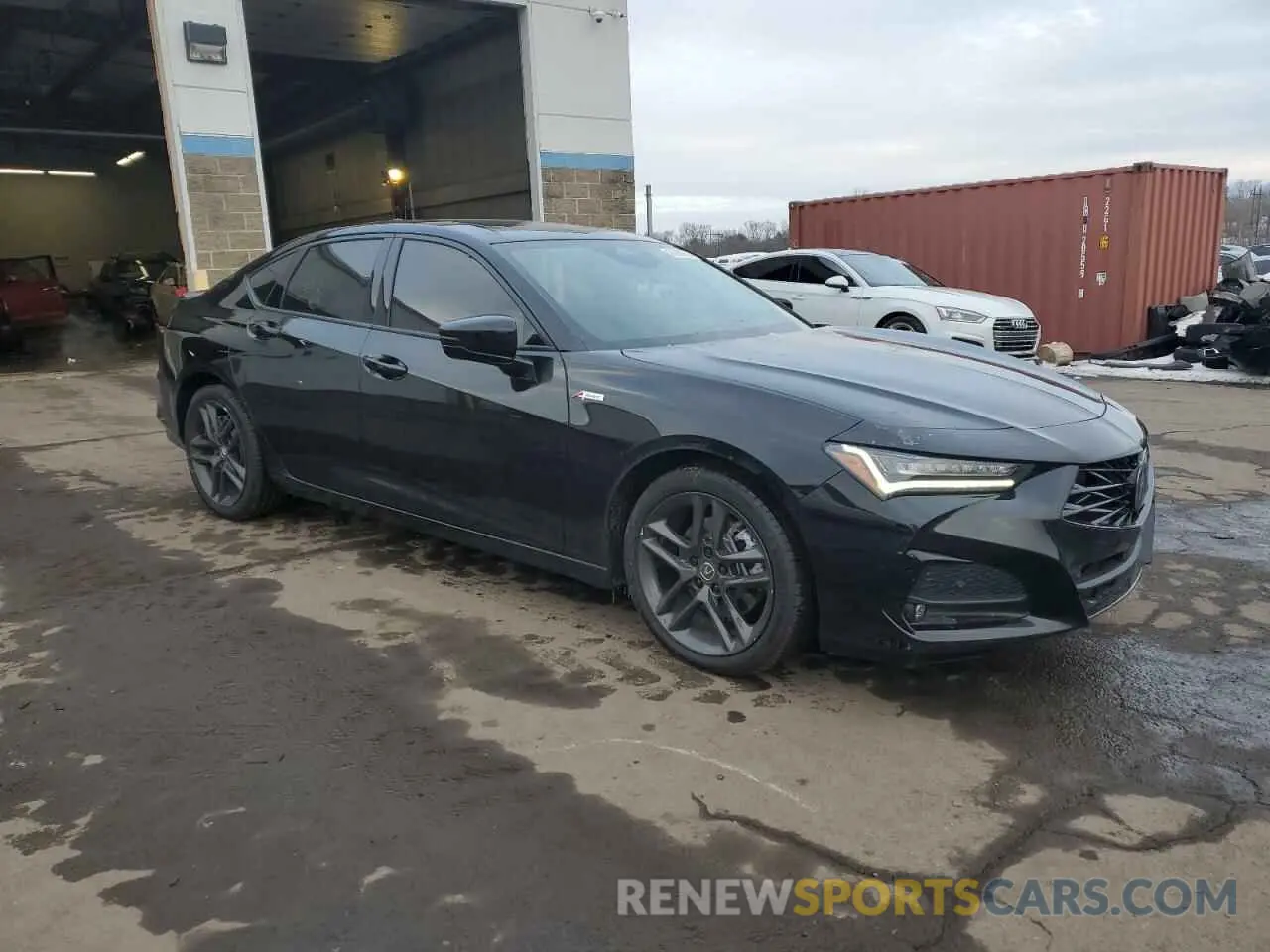 4 fotografías del automóvil dañado 19UUB6F55RA002093 ACURA TLX 2024