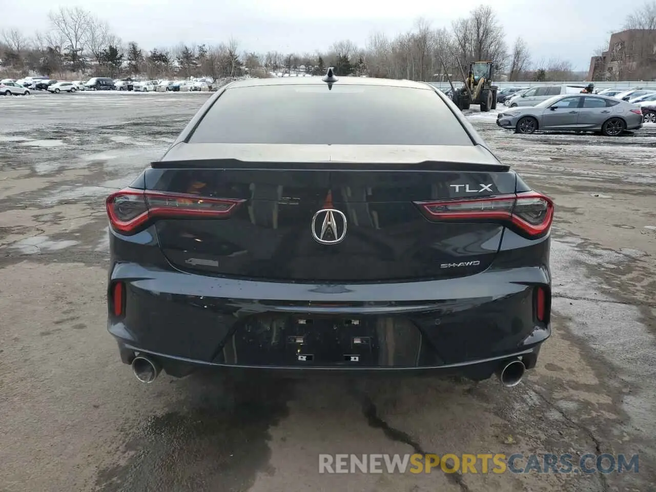 6 fotografías del automóvil dañado 19UUB6F55RA002093 ACURA TLX 2024