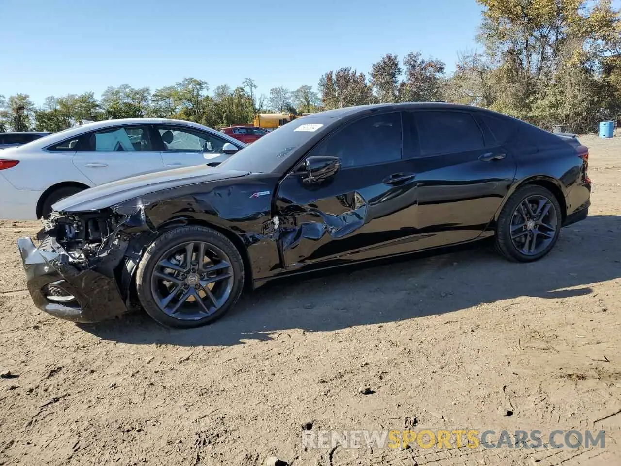 1 fotografías del automóvil dañado 19UUB6F56RA000238 ACURA TLX 2024