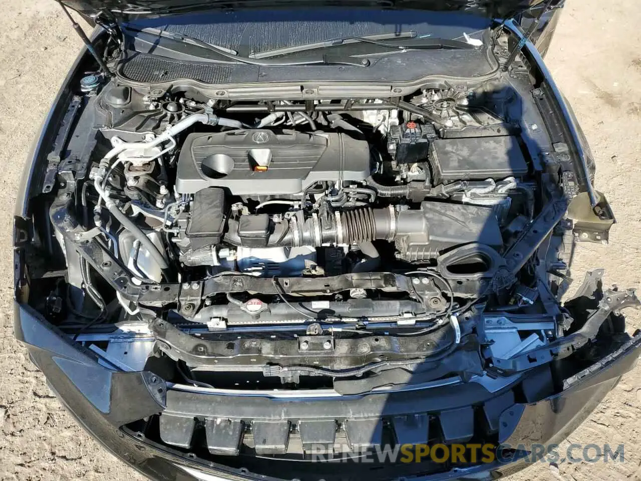 11 fotografías del automóvil dañado 19UUB6F56RA000238 ACURA TLX 2024