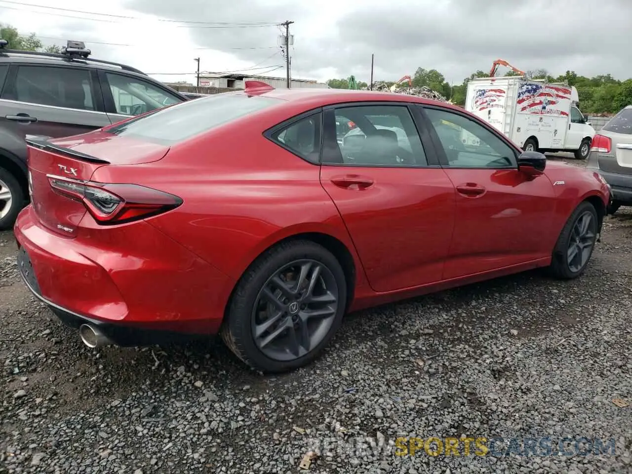 3 fotografías del automóvil dañado 19UUB6F58RA000337 ACURA TLX 2024