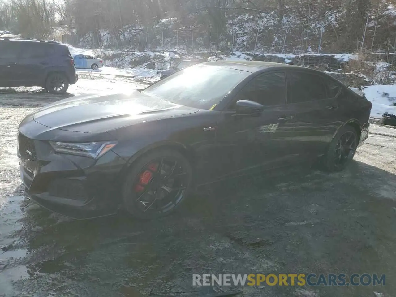 1 fotografías del automóvil dañado 19UUB7F05RA000077 ACURA TLX 2024