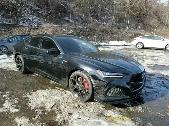 11 fotografías del automóvil dañado 19UUB7F05RA000077 ACURA TLX 2024