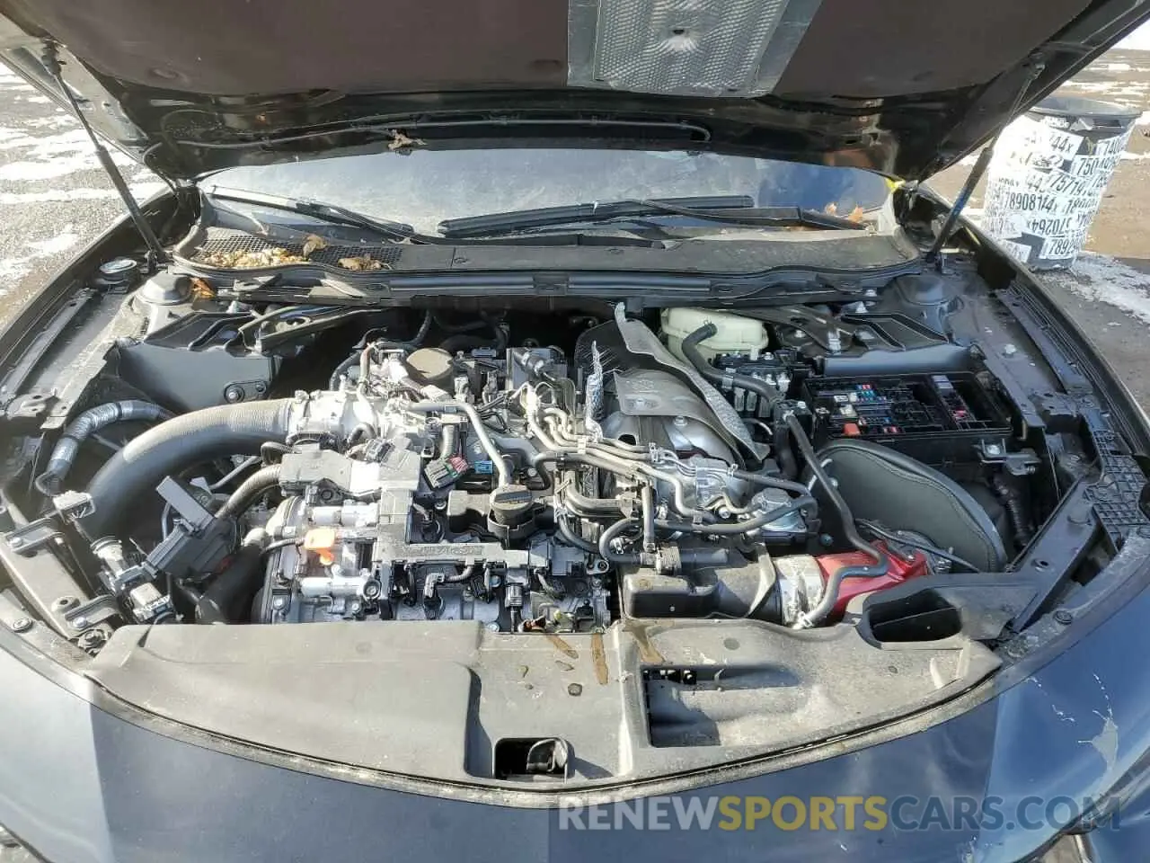 12 fotografías del automóvil dañado 19UUB7F05RA000077 ACURA TLX 2024