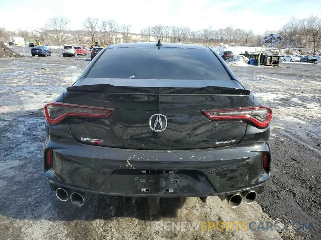 6 fotografías del automóvil dañado 19UUB7F05RA000077 ACURA TLX 2024