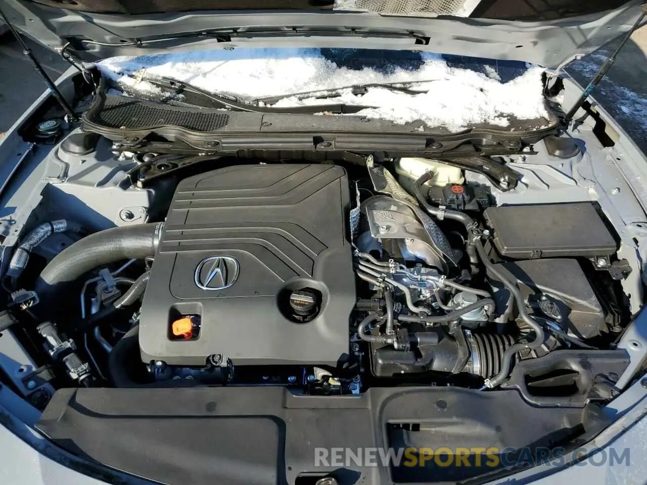 11 fotografías del automóvil dañado 19UUB7F0XRA000155 ACURA TLX 2024