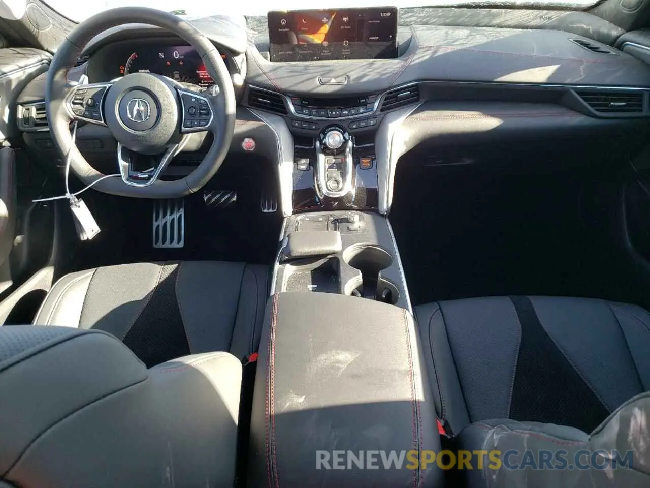 8 fotografías del automóvil dañado 19UUB6F54SA000910 ACURA TLX 2025