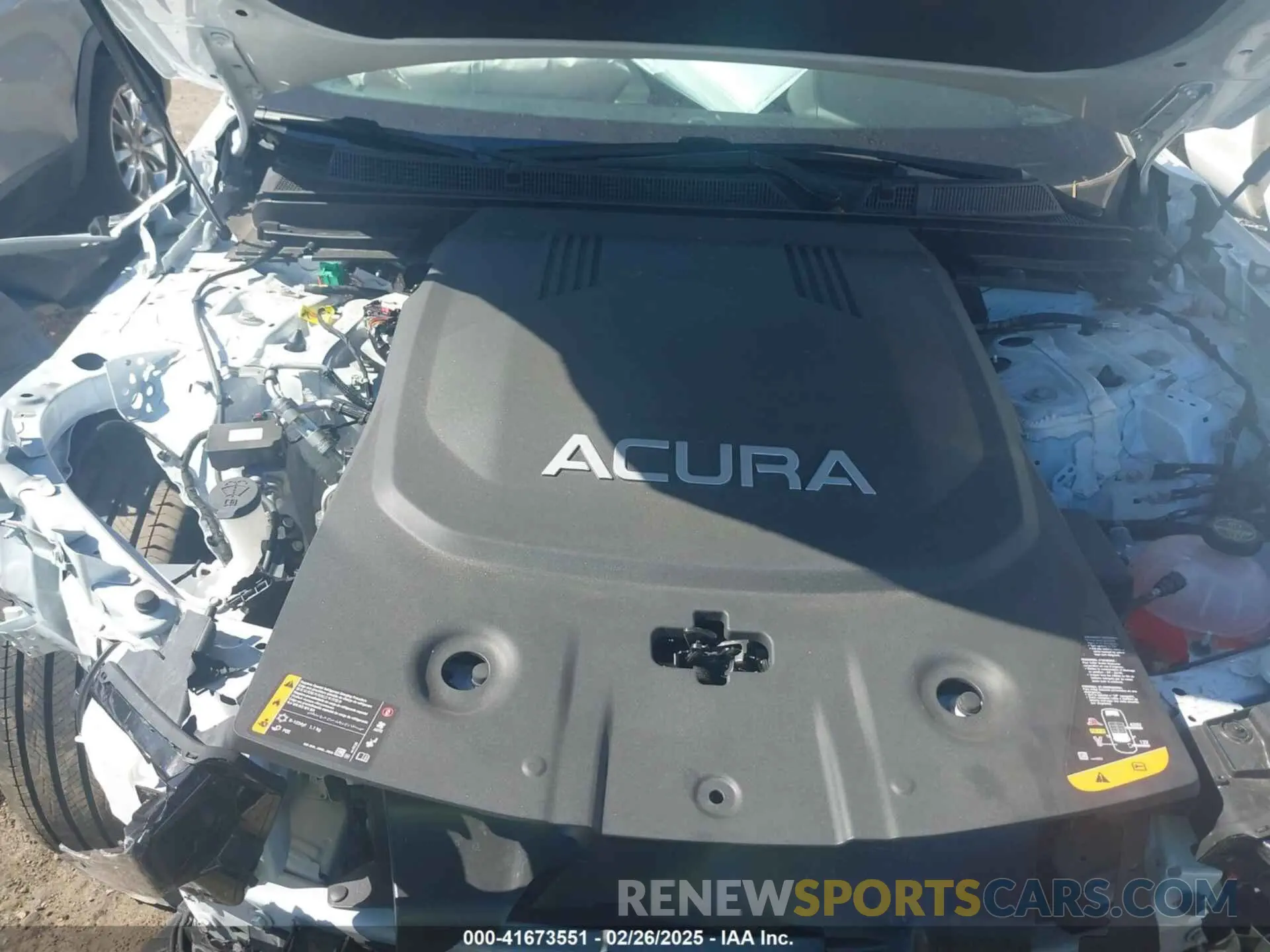 10 fotografías del automóvil dañado 4W5KHMRK1RZ504050 ACURA ZDX 2024