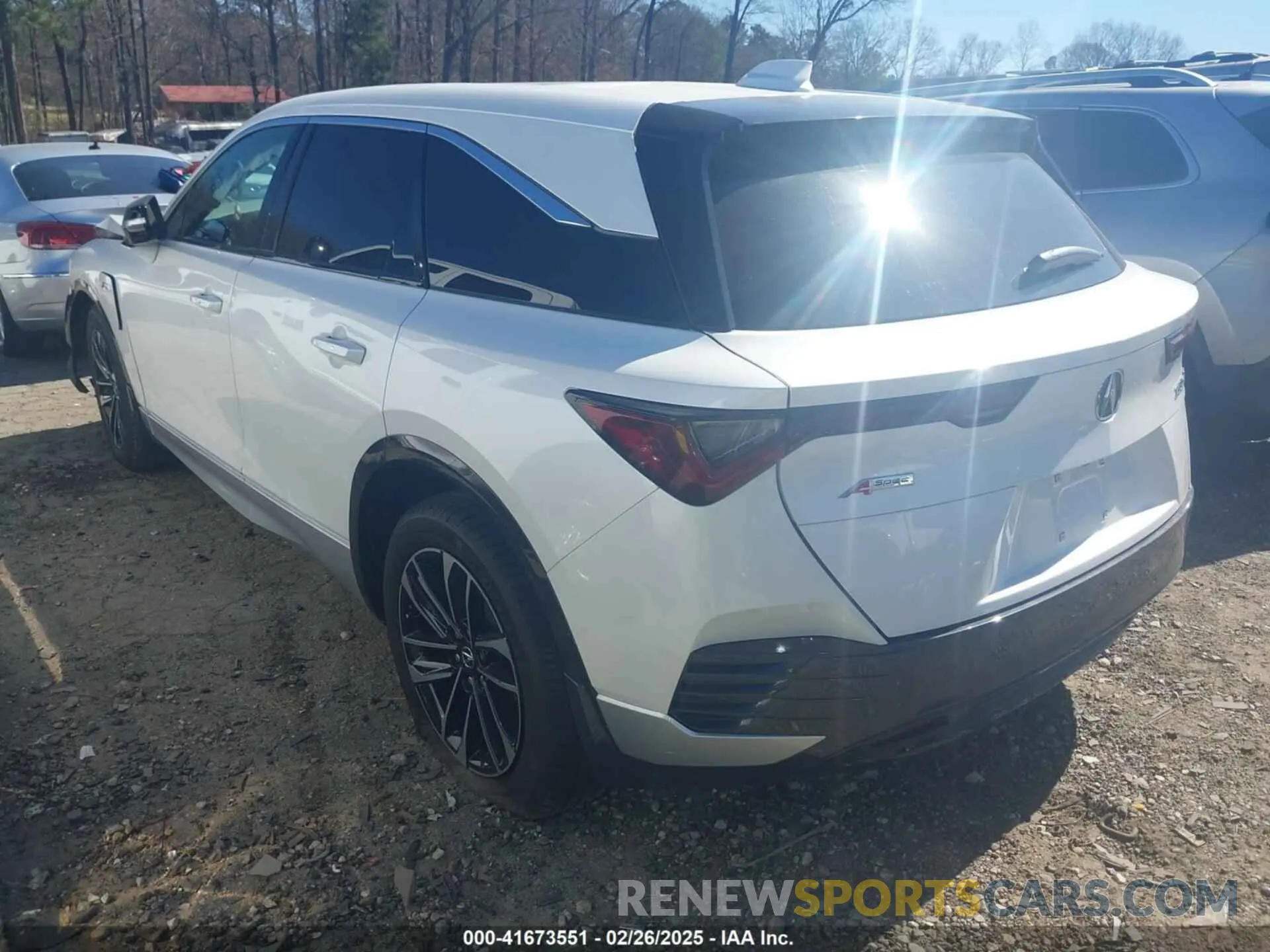 3 fotografías del automóvil dañado 4W5KHMRK1RZ504050 ACURA ZDX 2024