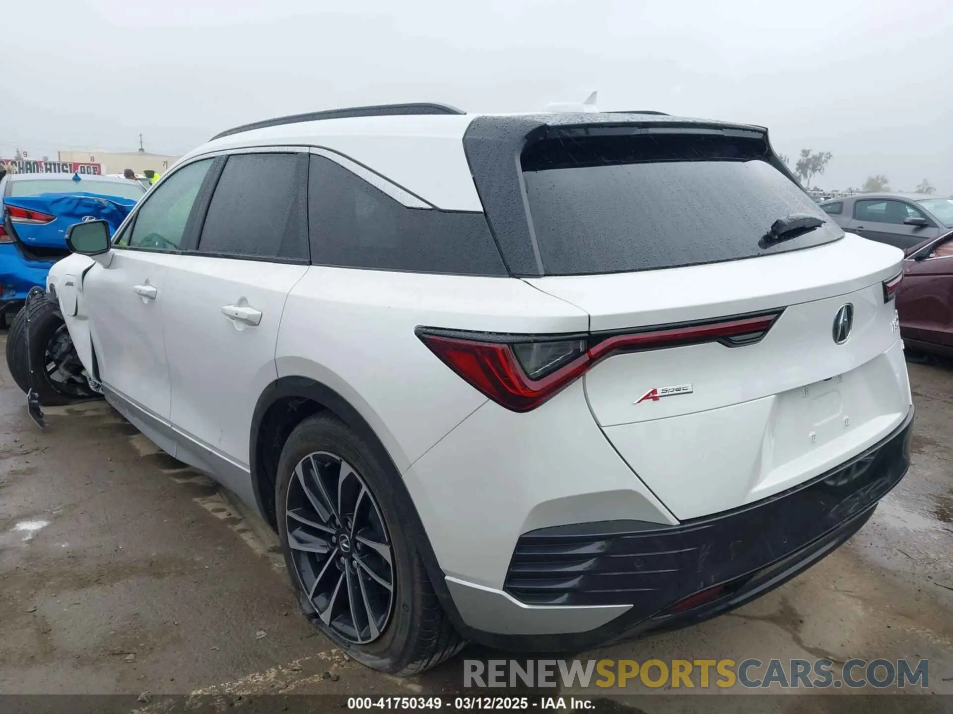 3 fotografías del automóvil dañado 4W5KHNRL2RZ508574 ACURA ZDX 2024