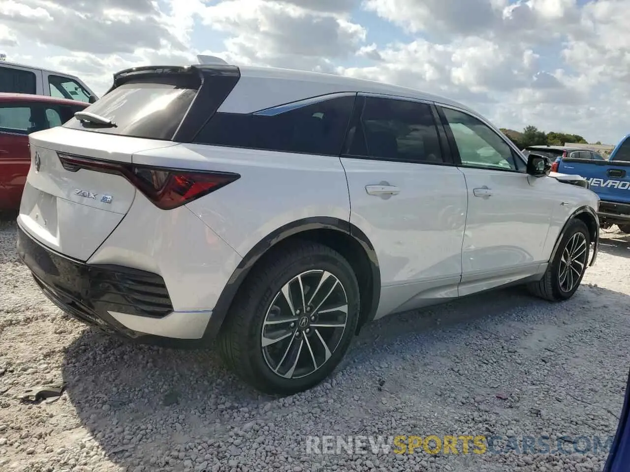 3 fotografías del automóvil dañado 4W5KHMRK1RZ517512 ACURA ZDX A-SPEC 2024