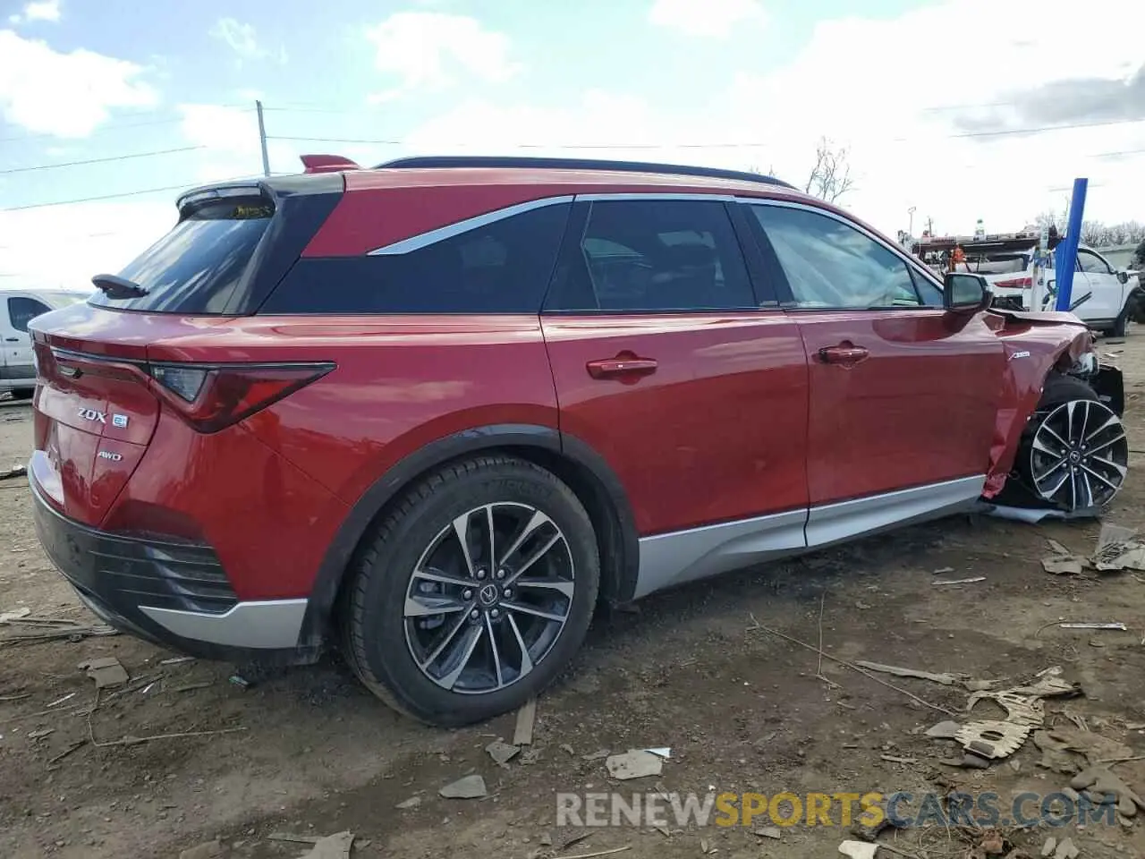3 fotografías del automóvil dañado 4W5KHNRL8RZ516033 ACURA ZDX A-SPEC 2024
