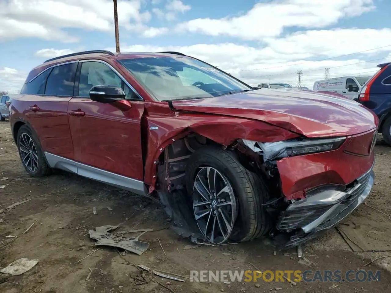 4 fotografías del automóvil dañado 4W5KHNRL8RZ516033 ACURA ZDX A-SPEC 2024
