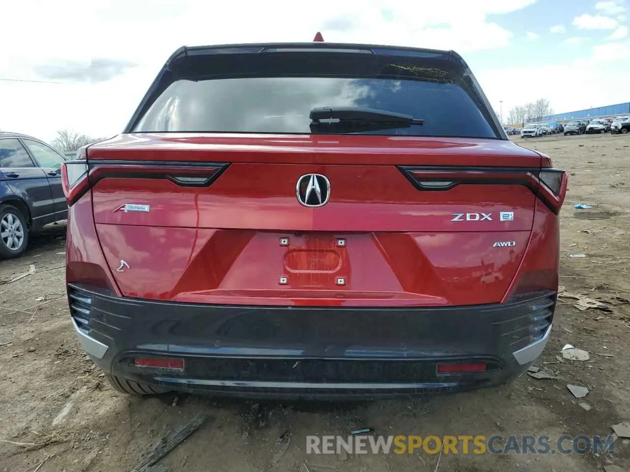 6 fotografías del automóvil dañado 4W5KHNRL8RZ516033 ACURA ZDX A-SPEC 2024