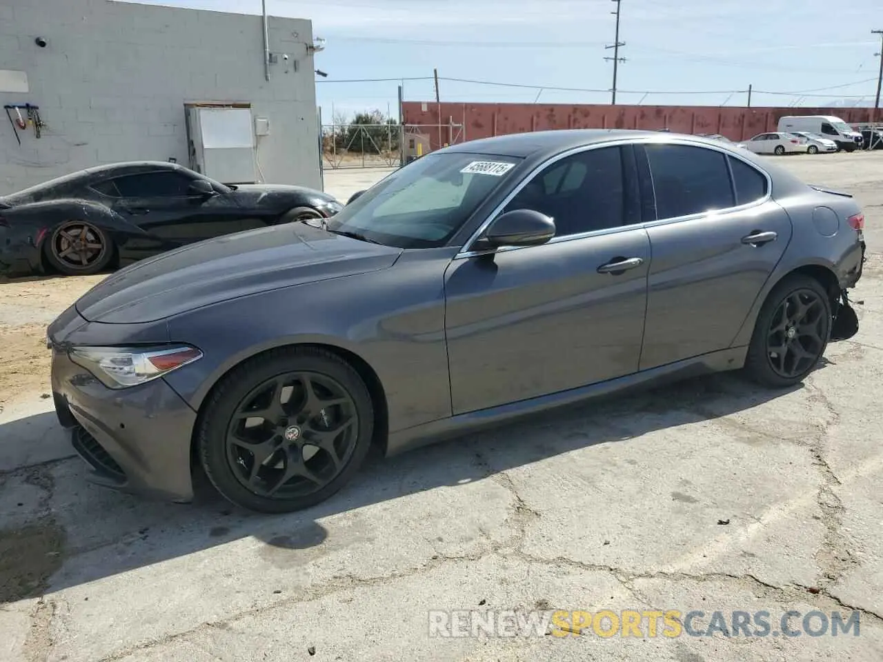 1 fotografías del automóvil dañado ZARFAMAN2K7621300 ALFA ROMEO GIULIA 2019