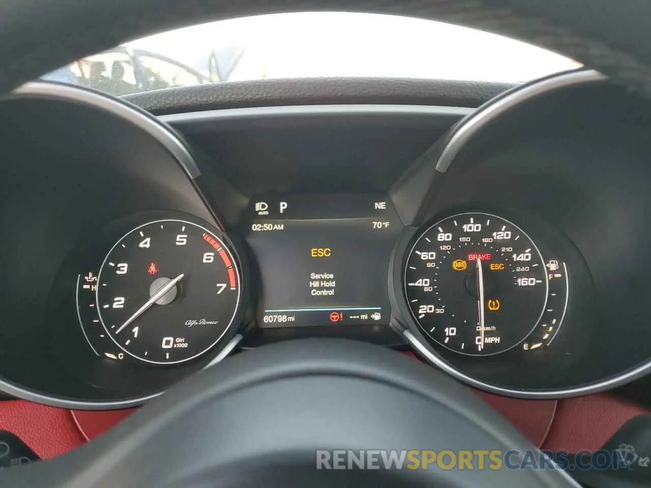 9 fotografías del automóvil dañado ZARFAMAN3K7613786 ALFA ROMEO GIULIA 2019