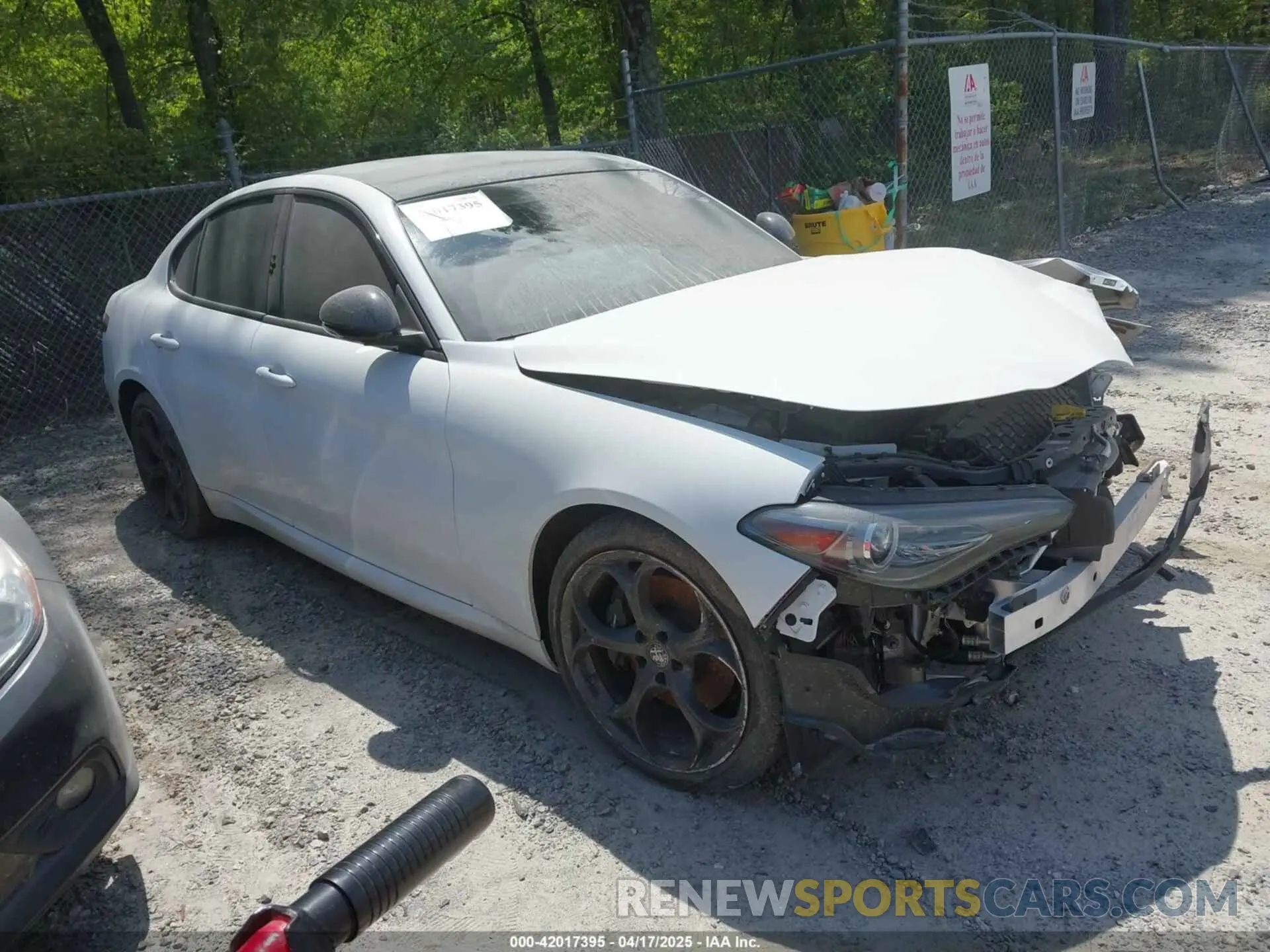 1 fotografías del automóvil dañado ZARFAMAN3K7622360 ALFA ROMEO GIULIA 2019