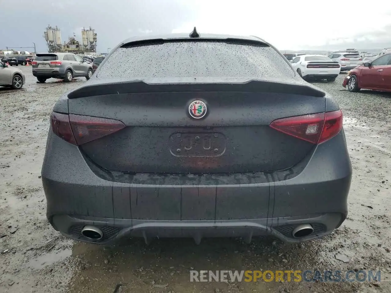 6 fotografías del automóvil dañado ZARFAMAN4K7606393 ALFA ROMEO GIULIA 2019