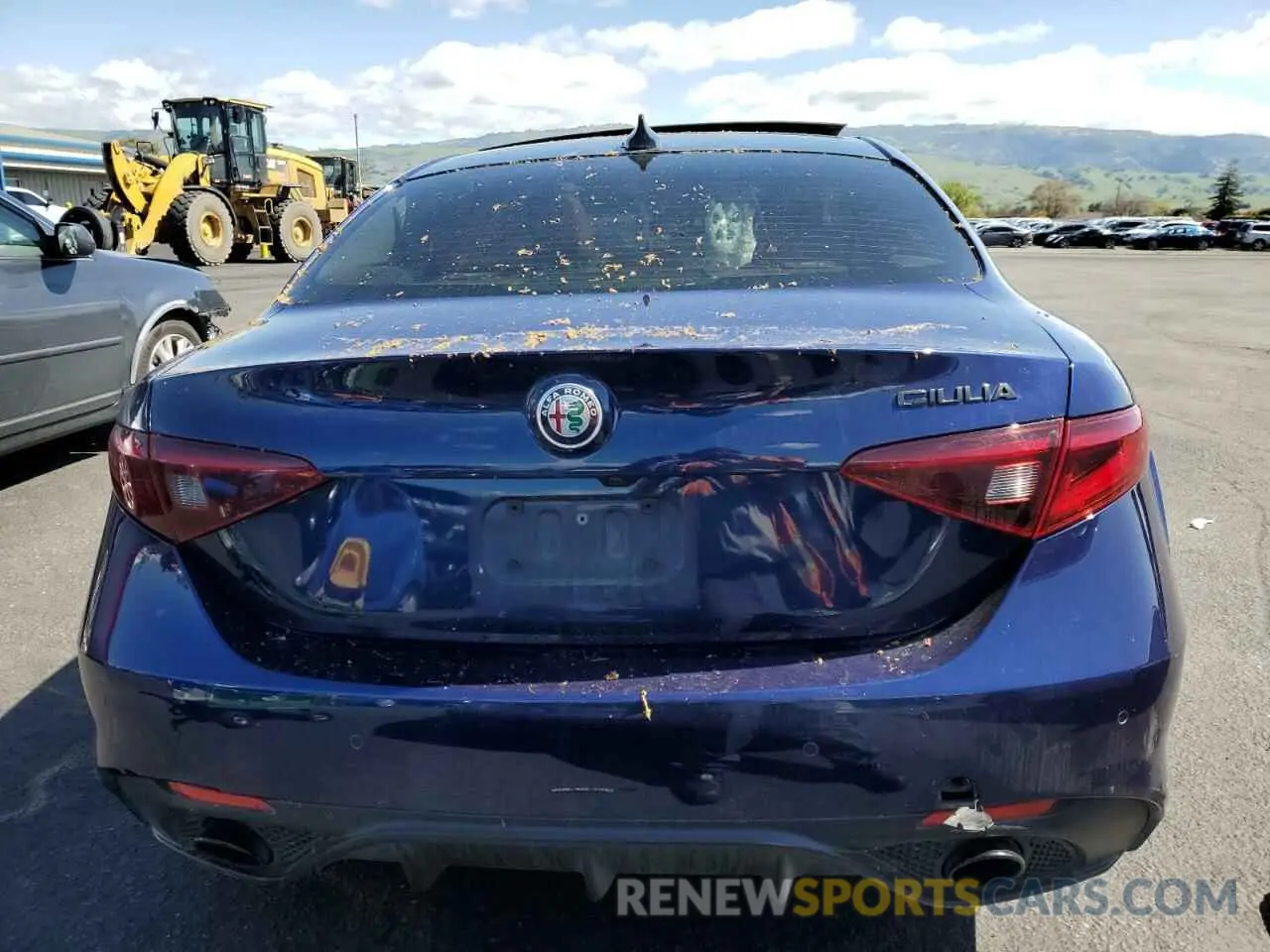 6 fotografías del automóvil dañado ZARFAMAN4K7606524 ALFA ROMEO GIULIA 2019
