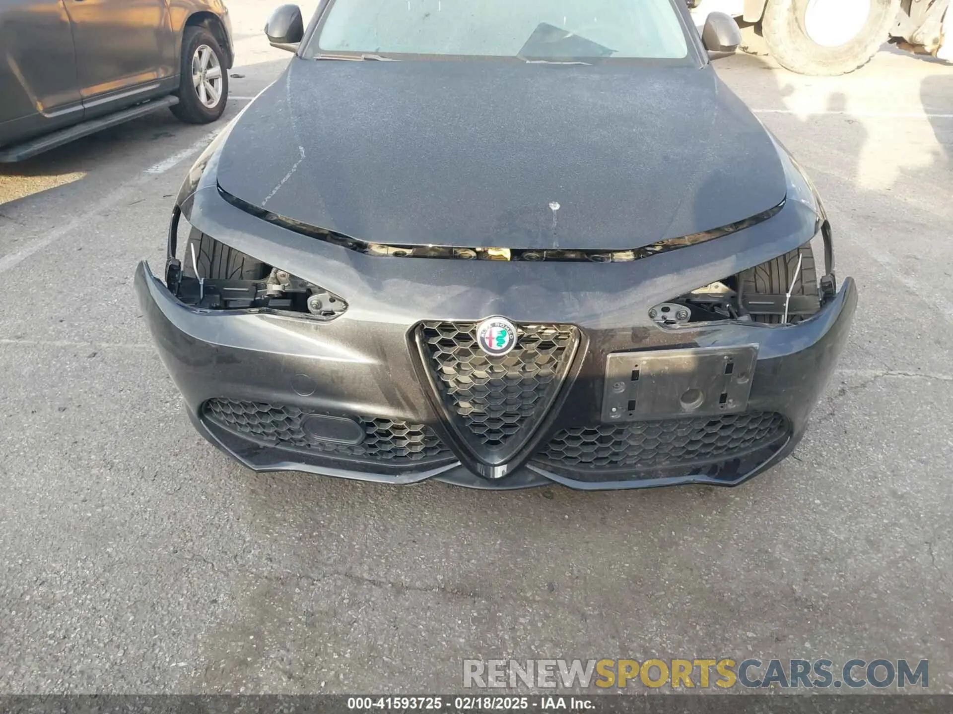 6 fotografías del automóvil dañado ZARFAMAN4K7610914 ALFA ROMEO GIULIA 2019
