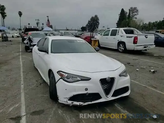11 fotografías del automóvil dañado ZARFAMAN6K7598202 ALFA ROMEO GIULIA 2019