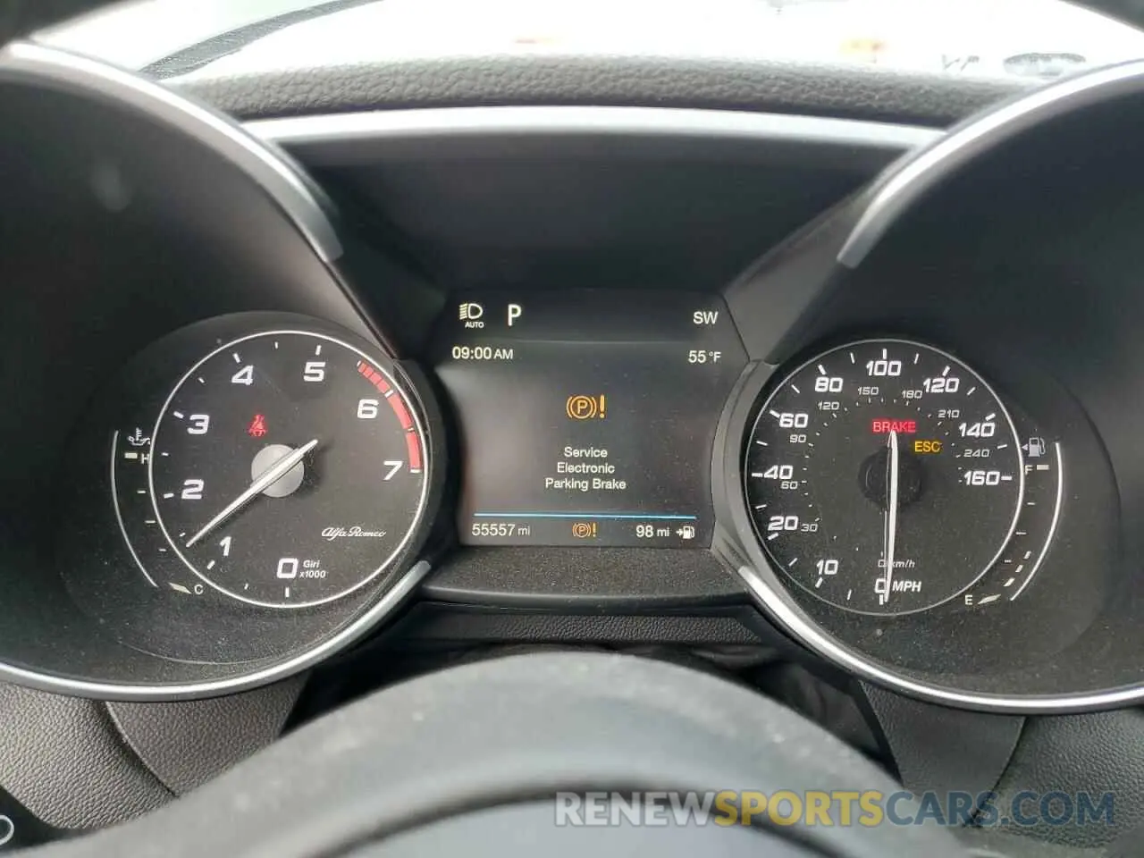9 fotografías del automóvil dañado ZARFAMAN8K7598380 ALFA ROMEO GIULIA 2019