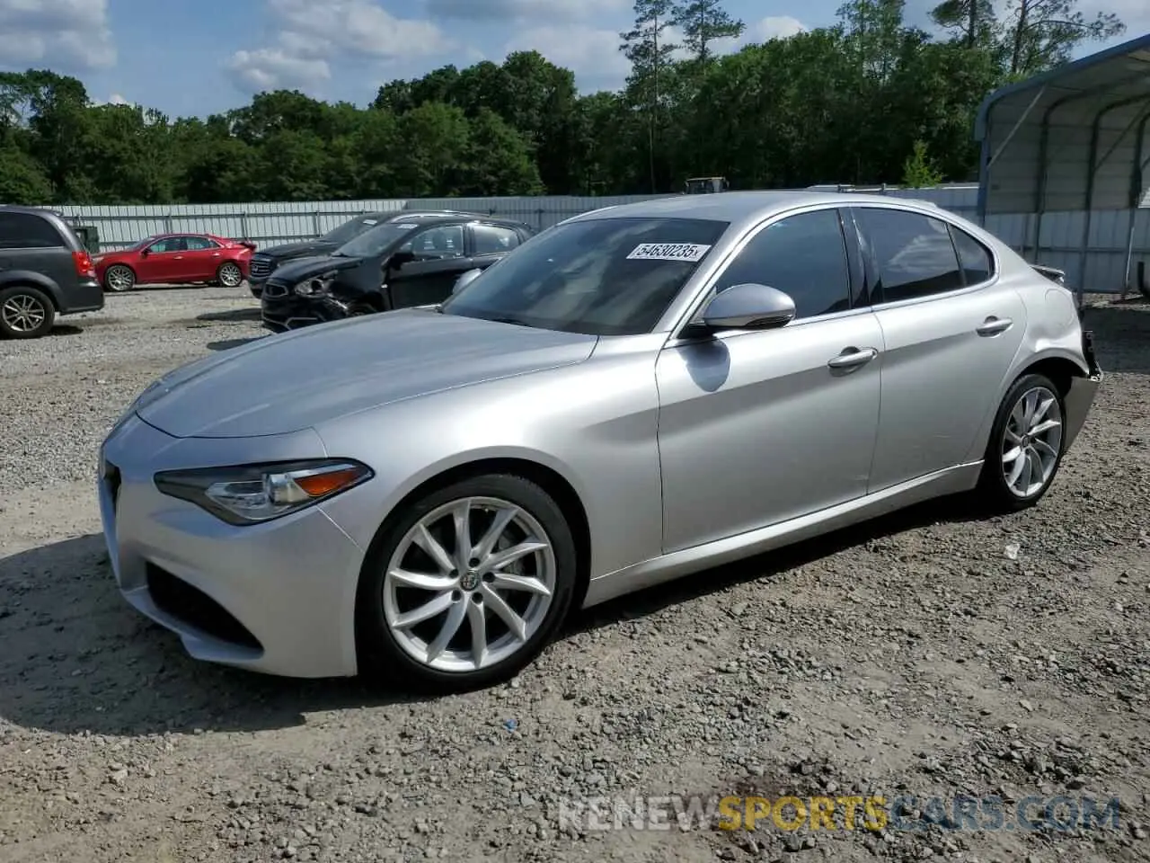 1 fotografías del automóvil dañado ZARFAMAN9K7604090 ALFA ROMEO GIULIA 2019
