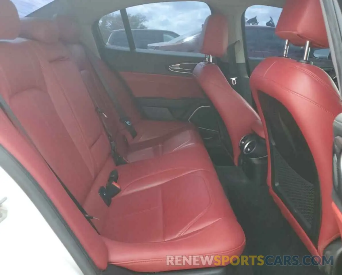 11 fotografías del automóvil dañado ZARFAMANXK7600999 ALFA ROMEO GIULIA 2019